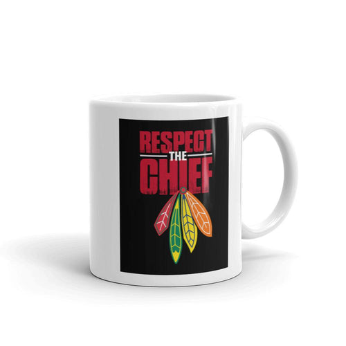 Chicago Blackhawks Respect the Chief Coffee Mug