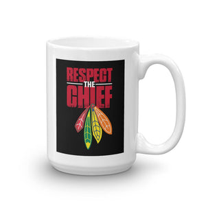 Chicago Blackhawks Respect the Chief Coffee Mug