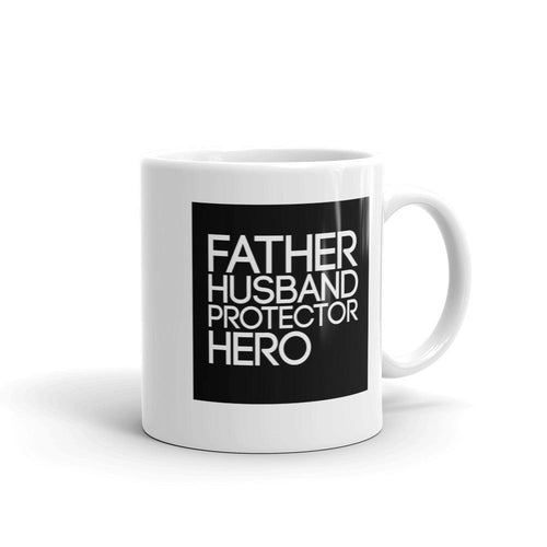 Father Husband Protector Hero Coffee Mug