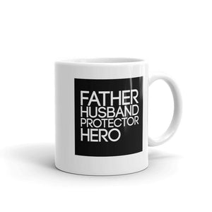 Father Husband Protector Hero Coffee Mug