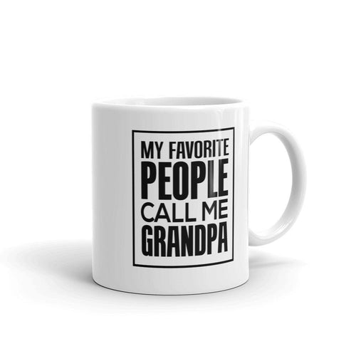 My Favorite People Call Me Grandpa Coffee Mug