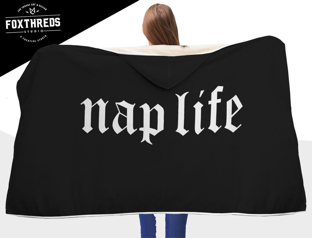 Nap Life Hooded Blanket