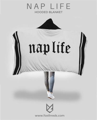 Nap Life Hooded Blanket