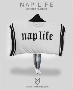 Nap Life Hooded Blanket